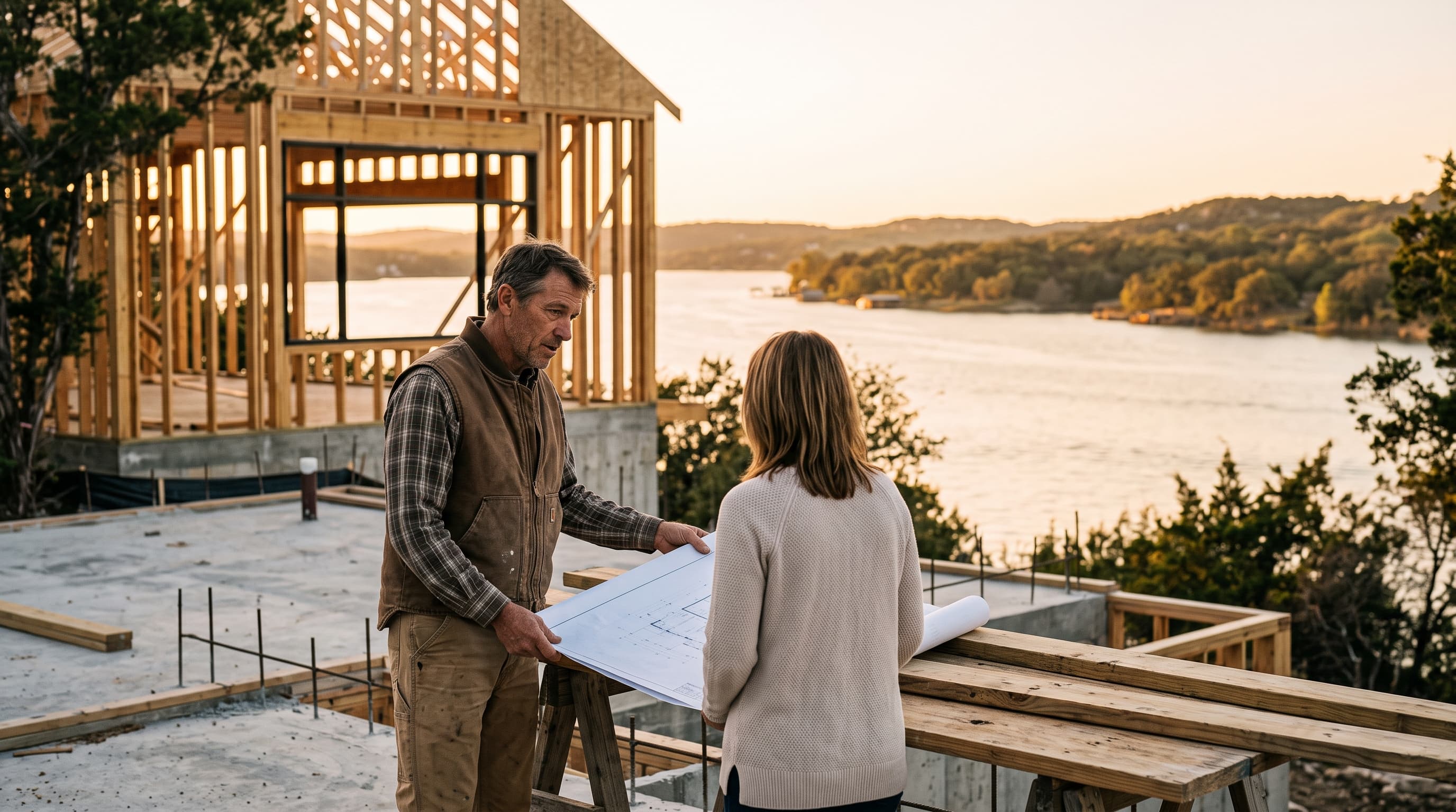 Building Your Custom Home Around Lake McQueeny